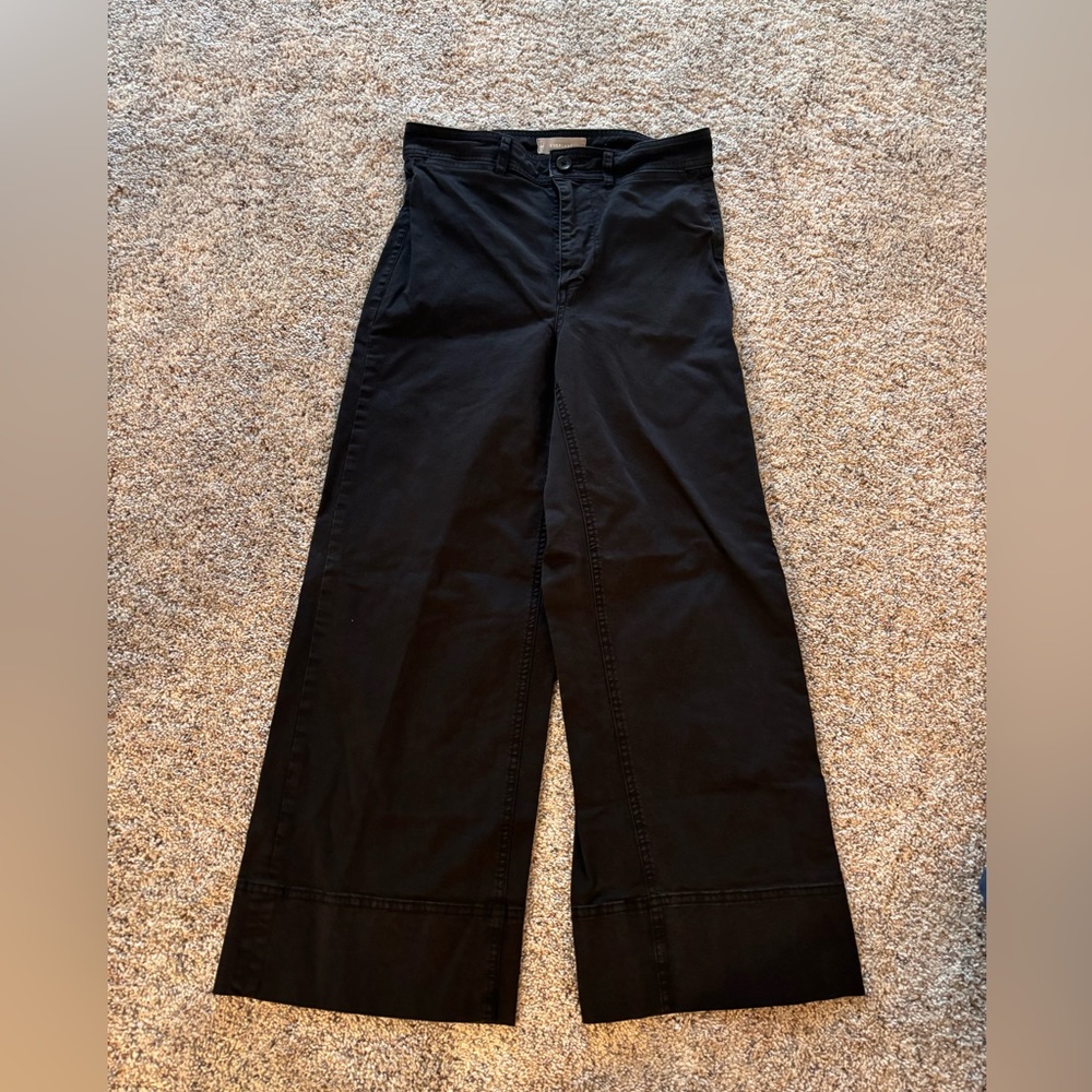 Everlane Black Wide Leg Pants
